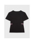 Guess Tricou J3RI09 K6YW3 Negru Regular Fit - Pled.ro