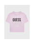 Guess Tricou J3RI13 K8HM3 Violet Regular Fit - Pled.ro