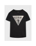 Guess Tricou J3RI32 K6YW1 Negru Regular Fit - Pled.ro