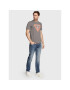 Guess Tricou Jasin M2BI43 J1314 Gri Slim Fit - Pled.ro