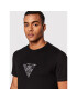 Guess Tricou Jimmy M2YI30 J1311 Negru Slim Fit - Pled.ro