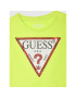 Guess Tricou K1YI26 K6YW1 Verde Regular Fit - Pled.ro