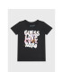 Guess Tricou K3RI02 K6YW1 Negru Regular Fit - Pled.ro