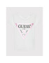 Guess Tricou K73I56 K8HM0 Alb Regular Fit - Pled.ro