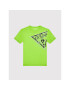 Guess Tricou L1YI09 K8HM0 Verde Regular Fit - Pled.ro