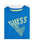 Guess Tricou L2GI11 K8HM0 Albastru Regular Fit - Pled.ro