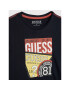 Guess Tricou L2YI00 K8HM0 Bleumarin Regular Fit - Pled.ro