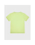 Guess Tricou L3RI01 K8HM3 Verde Regular Fit - Pled.ro