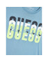 Guess Tricou L3RI04 K8HM0 Albastru Regular Fit - Pled.ro