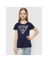 Guess Tricou Logo Tee J73I56 K5M20 Bleumarin Regular Fit - Pled.ro