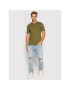 Guess Tricou M1BI04 K6XN1 Verde Slim Fit - Pled.ro