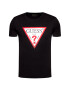 Guess Tricou M1RI71 I3Z11 Negru Slim Fit - Pled.ro