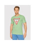 Guess Tricou M1RI71 I3Z11 Verde Slim Fit - Pled.ro