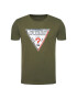 Guess Tricou M1RI72 K8FQ1 Verde Regular Fit - Pled.ro