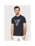 Guess Tricou M2GI22 J1311 Bleumarin Slim Fit - Pled.ro