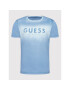 Guess Tricou M2GI26 K8FQ0 Albastru Regular Fit - Pled.ro