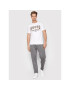 Guess Tricou M2RI18 J1311 Alb Slim Fit - Pled.ro