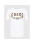 Guess Tricou M2RI18 J1311 Alb Slim Fit - Pled.ro