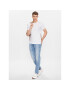 Guess Tricou M2YI24 J1314 Alb Slim Fit - Pled.ro