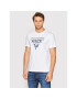 Guess Tricou M2YI44 J1311 Alb Slim Fit - Pled.ro