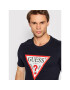 Guess Tricou M2YI71 I3Z11 Bleumarin Slim Fit - Pled.ro