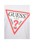 Guess Tricou M2YI71 I3Z14 Alb Slim Fit - Pled.ro