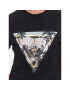 Guess Tricou M3BI65 K9RM1 Negru Slim Fit - Pled.ro