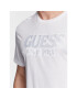 Guess Tricou M3GI56 K9RM3 Alb Slim Fit - Pled.ro