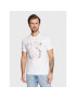 Guess Tricou M3RI03 I3Z14 Alb Slim Fit - Pled.ro