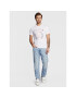 Guess Tricou M3RI03 I3Z14 Alb Slim Fit - Pled.ro