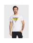 Guess Tricou M3RI12 J1314 Alb Slim Fit - Pled.ro