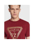 Guess Tricou M3RI68 KBDK0 Vișiniu Slim Fit - Pled.ro