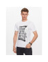 Guess Tricou M3YI06 I3Z14 Alb Slim Fit - Pled.ro