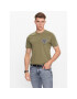 Guess Tricou M3YI22 J1314 Verde Slim Fit - Pled.ro