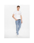 Guess Tricou M3YI27 J1314 Alb Slim Fit - Pled.ro