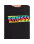 Guess Tricou M3YI60 K9RM1 Placat cu rodiu negru Slim Fit - Pled.ro