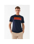 Guess Tricou M3YI90 K9RM1 Albastru Slim Fit - Pled.ro