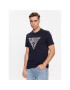 Guess Tricou M4RI29 J1314 Albastru Slim Fit - Pled.ro