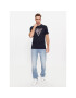 Guess Tricou M4RI29 J1314 Albastru Slim Fit - Pled.ro