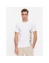 Guess Tricou M4RI30 J1314 Alb Slim Fit - Pled.ro