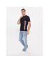 Guess Tricou M4RI30 J1314 Albastru Slim Fit - Pled.ro