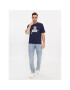 Guess Tricou M4RI81 K9RM1 Albastru Slim Fit - Pled.ro