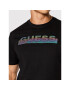 Guess Tricou MBBI40 KAVR0 Negru Regular Fit - Pled.ro