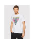 Guess Tricou MBRI25 KAVR4 Alb Regular Fit - Pled.ro