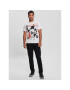 Guess Tricou Midnight M3RI41 KBDK0 Alb Slim Fit - Pled.ro