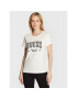 Guess Tricou Mirela W2BI16 I3Z13 Alb Regular Fit - Pled.ro