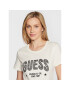 Guess Tricou Mirela W2BI16 I3Z13 Alb Regular Fit - Pled.ro