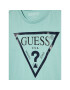 Guess Tricou N73I55 K8HM0 Albastru Regular Fit - Pled.ro