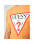 Guess Tricou Original Logo M1RI71 I3Z11 Portocaliu Slim Fit - Pled.ro