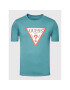 Guess Tricou Original Logo M1RI71 I3Z11 Verde Slim Fit - Pled.ro